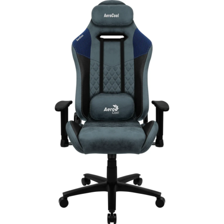 Aerocool Duke AeroSuede Noir/Bleu Simili Cuir 2D 150kg ACGC-2025101.B1 inclinable Chaise gaming