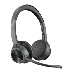 Poly Voyager 4320 USB-C Noir Arceau Bluetooth 5.1 47h Casque sans fil