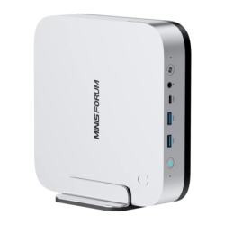 Minisforum X1 Pro-470 Blanc AMD Ryzen AI 9 HX 470 Barebone Radeon 890M WiFi 7 Bluetooth 5.4 2,5G Ethernet USB4 Mini PC