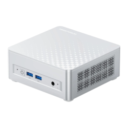 Minisforum M1 Plus 16GB DDR5/512GB Argent Intel Core i5-12600H NVMe PCIe 4.0 Sans OS WiFi 6E Mini PC
