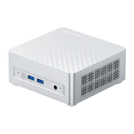 Minisforum M1 Plus 16GB DDR5/512GB Argent Intel Core i5-12600H NVMe PCIe 4.0 Sans OS WiFi 6E Mini PC
