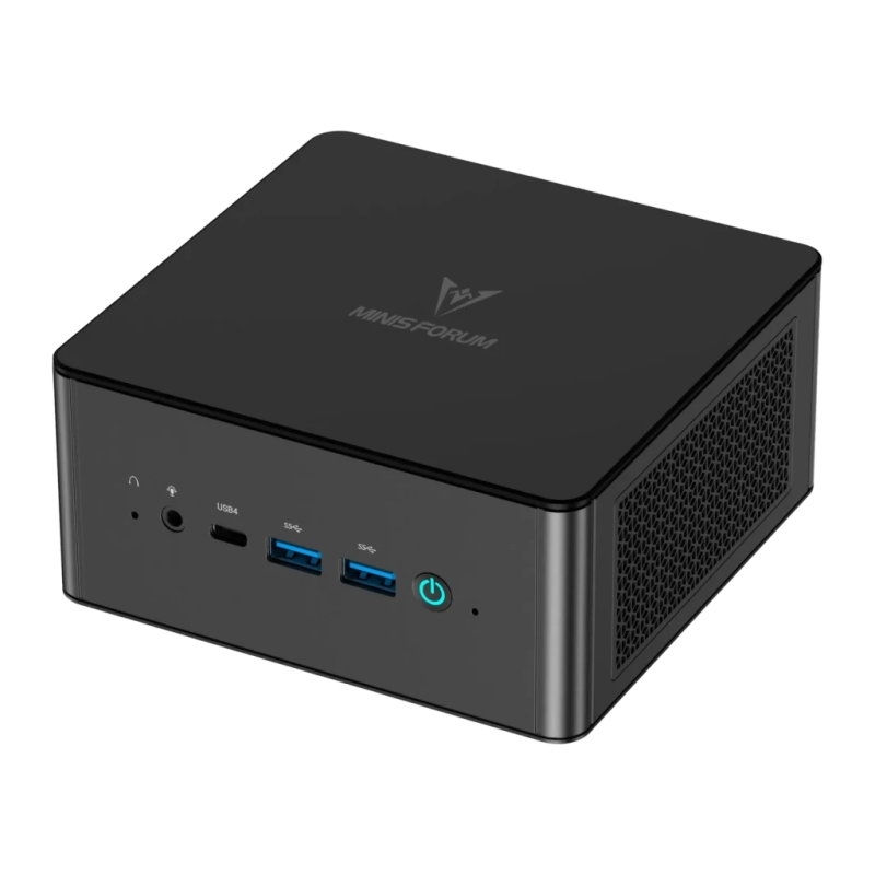 Minisforum UM890 Pro 16GB DDR5/512GB Noir AMD Ryzen 9 8945HS PCIe 4.0 Radeon 780M WiFi 6E Bluetooth 5.3 Mini PC