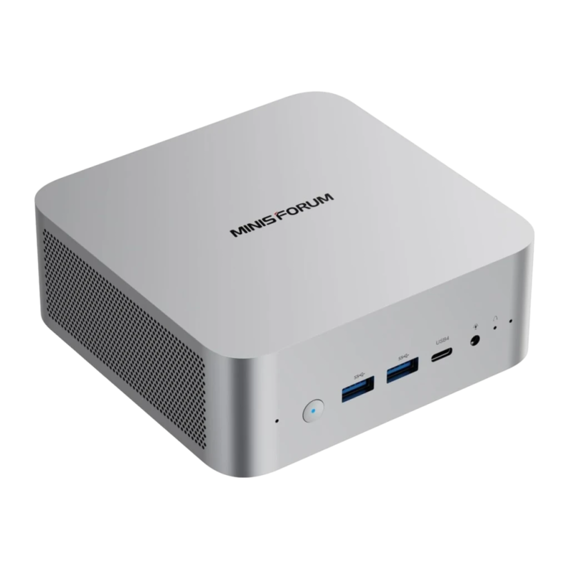 Minisforum M1 Pro-285H Barebone Intel Core Ultra 9 285H WiFi 7 Arc 140t Bluetooth 5.4 2,5G Ethernet USB4 Mini PC