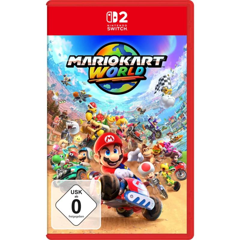 Jeu vidéo Nintendo Mario Kart World Switch 2 Standard Édition Allemande