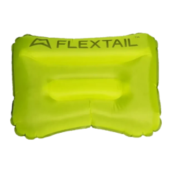 Oreiller gonflable Flextail Tiny Pillow Vert Nylon 20D OEKO-TEX 9,5×6 cm replié