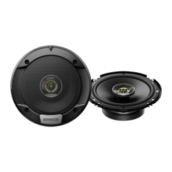 Kenwood 3 voies KFC-S1676EX Noir 60W Haut-parleurs voiture