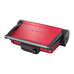 Gril de contact Bosch 2000W 328x238mm Rouge/Anthracite TCG4104
