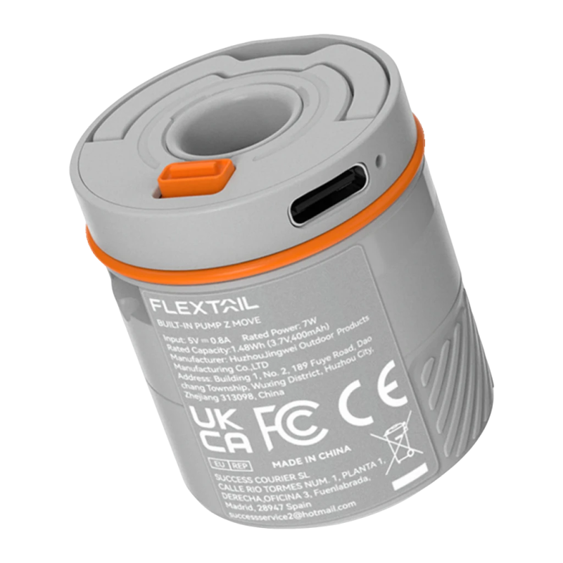 Module de gonflage Flextail AVS Capsule Gris 400mAh