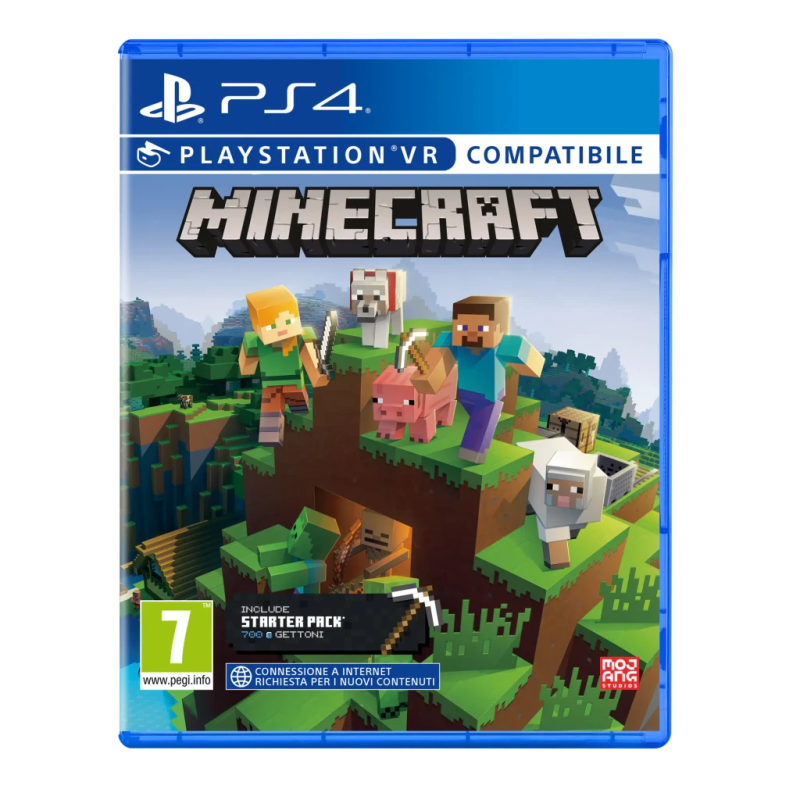 Jeu vidéo Sony Interactive Entertainment Minecraft Starter Collection PS4 Édition italienne