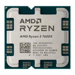 AMD Ryzen 5 7600X AM5 Tray 6 Cœurs 12 threads 5,3GHz Processeur