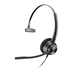 Poly EncorePro 310 USB-A Mono Réduction de bruit Noir Arceau avec micro Casque