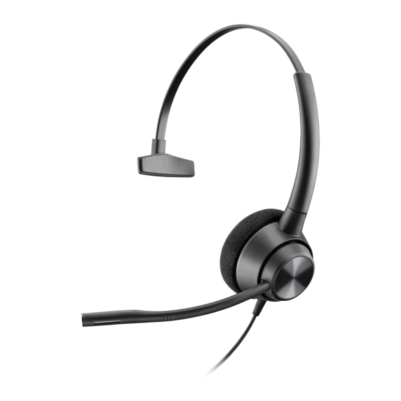 Poly EncorePro 310 USB-A Mono Réduction de bruit Noir Arceau avec micro Casque