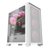 Darkflash DRX70 Mesh Verre Trempé ATX/mATX/ITX Blanc Midi Tower 3 ventilateurs Boîtier PC