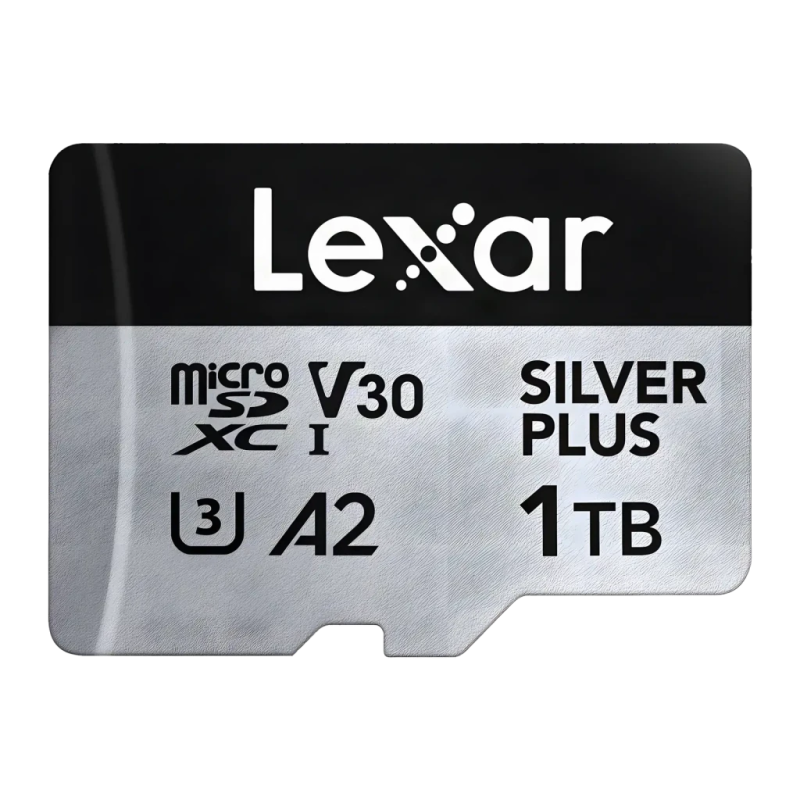 Lexar Professional Plus 1TB Argent 205MB/s V30 U3 A2 Carte microSD