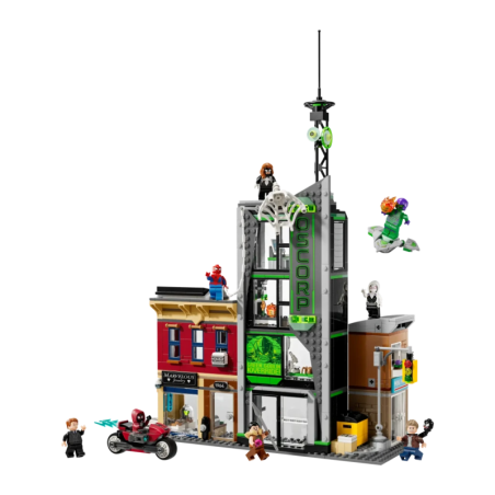 Set de construction LEGO Super Heroes 76324 Spider-Man vs. Oscorp 808 pièces 10+ ans