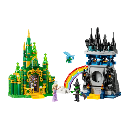 Set LEGO Wicked Emerald City et Château de Kiamo Ko 75689 860 pièces 9+ ans