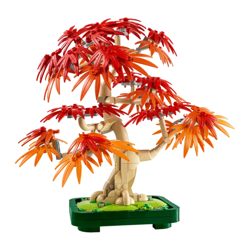 Set de construction LEGO Botanicals Bonsaï d'Érable Rouge Japonais 10348 474 pièces 18+