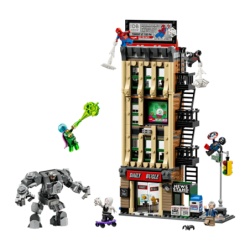 Set LEGO Marvel Spider-Man vs. Mysterio : Le Daily Bugle 76342 781 pièces 10 ans