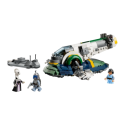 Set de construction LEGO Star Wars Vaisseau de Jango Fett 75433 707 pièces 9+ ans