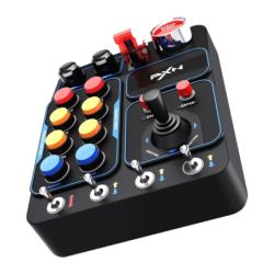 Panel de Boutons PXN CB1 RGB 7 effets 184x144x78,5mm Noir