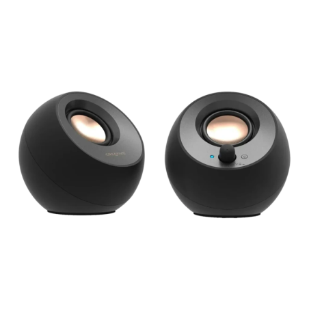 Creative Labs Pebble V3 Noir 8W entrée AUX Bluetooth 5.0 Enceintes PC
