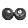 Creative Pebble X Noir 2.0 15W lumières LED entrée AUX Bluetooth 5.3 Enceintes PC