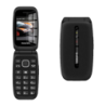 Maxcom MM828L coque 4G Noir 2,4 pouces à clapet 1200mAh Téléphone basique