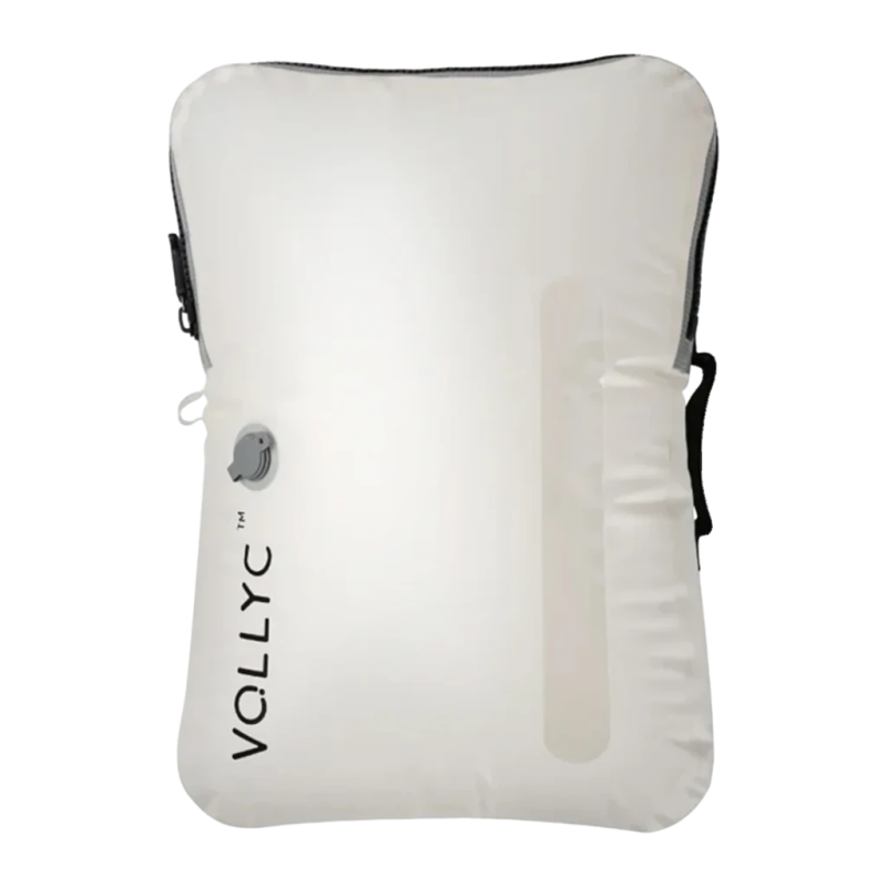 Organisateur de voyage Flextail EZYPACK Blanc Nylon 70D TPU imperméable 35x11x50cm