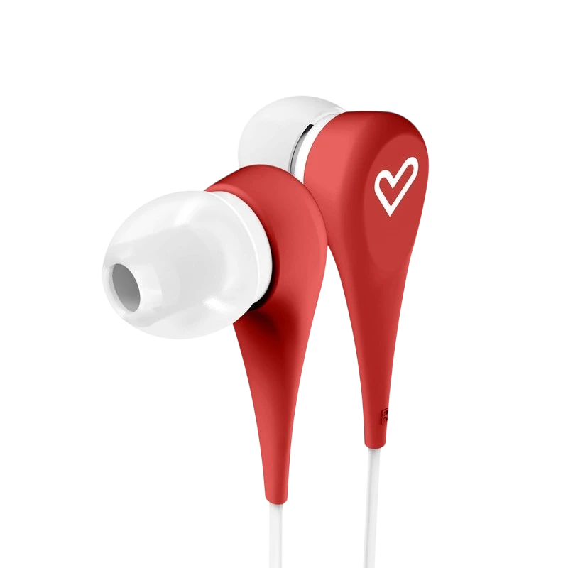 Energy Sistem Style 1+ Rouge avec micro Écouteurs