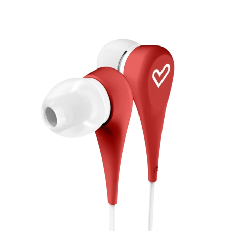 Energy Sistem Style 1+ Rouge avec micro Écouteurs