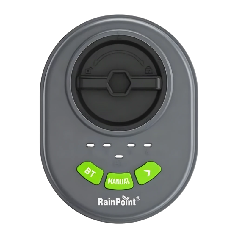 Programmateur d'arrosage RainPoint 4 zones Bluetooth Gris HIC406B