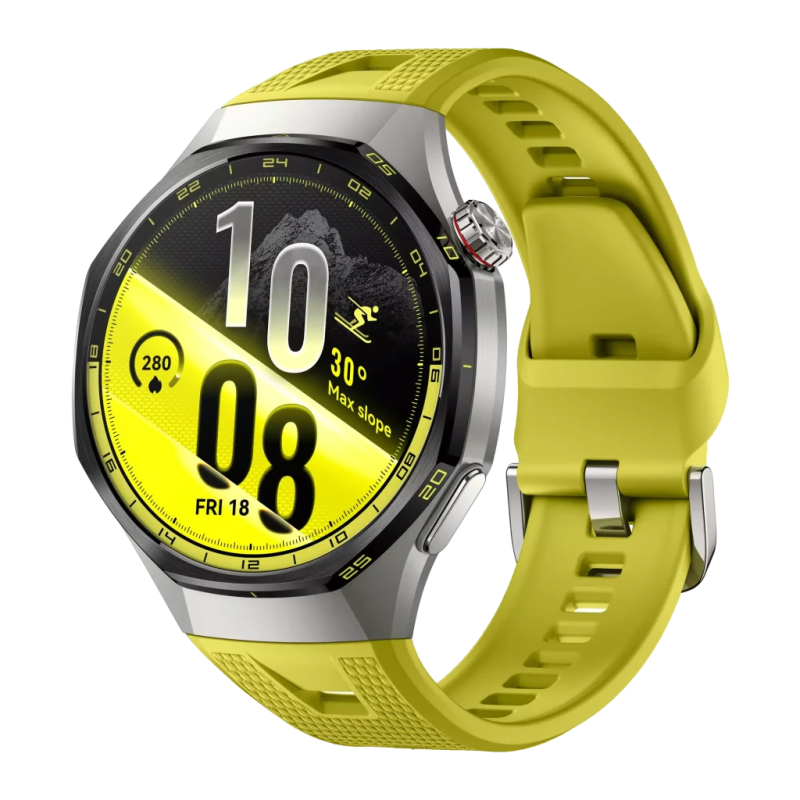 Huawei Watch GT 7 Pro 46 mm Noir/Jaune 1,47 pouces AMOLED NFC 14 jours 5ATM IP69