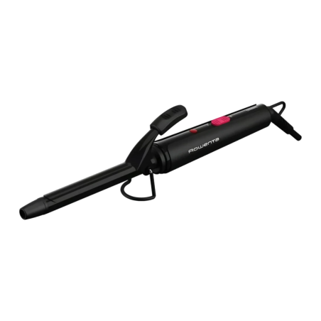Rowenta 16 mm CF2133 Noir/Rose 25W 180°C céramique Fer à boucler