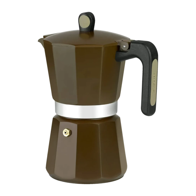 Monix New Cream M671012 12 tasses Marron Cafetière italienne