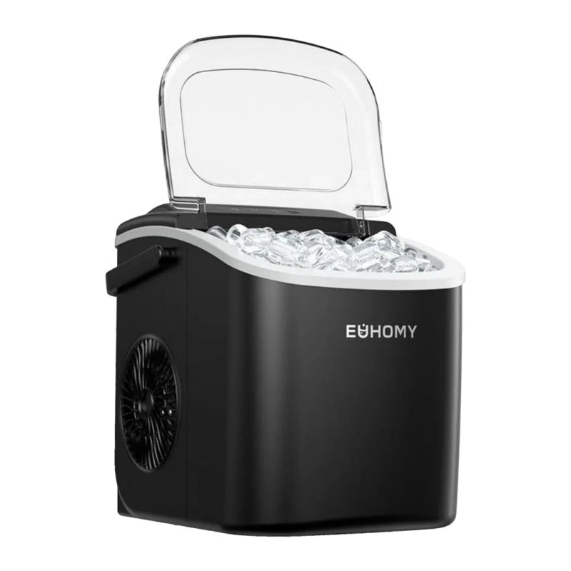 Machine à glaçons Euhomy IM001 1,2L 90W Noir