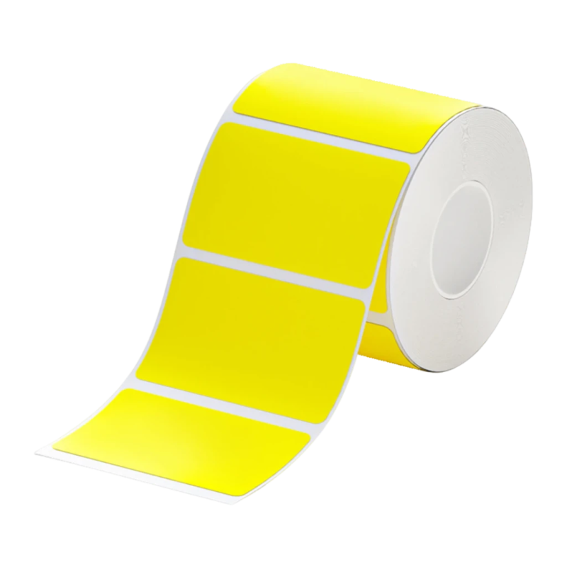 Étiquettes Thermiques Niimbot Bicolore Jaune T50x30-230