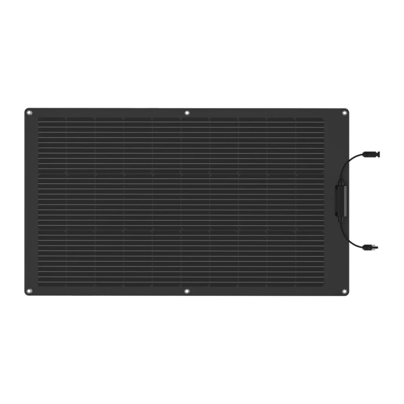 Panneau Solaire Flexible EcoFlow 100W Monocristallin Noir