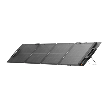 Panneau Solaire Pliable EcoFlow 110W Noir (122W BNPI) IP68 XT60 intégré