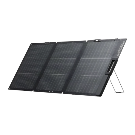 Panneau Solaire Pliable EcoFlow 160W Bifacial IP68 Noir