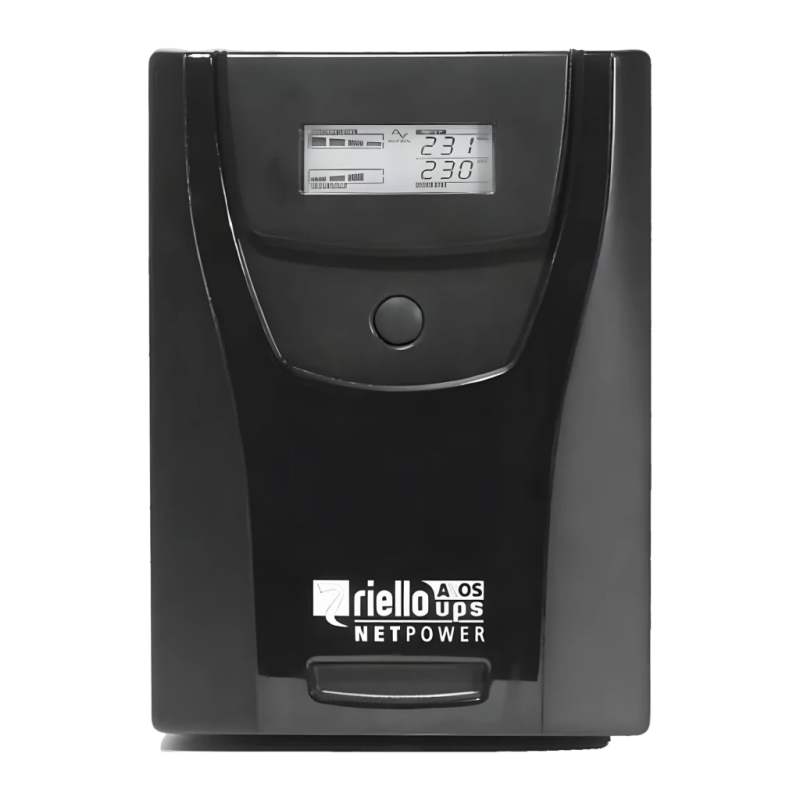 Riello UPS Net Power NPW 2000 Ligne Interactive Gris 2000VA 1200W 6 prises Onduleur