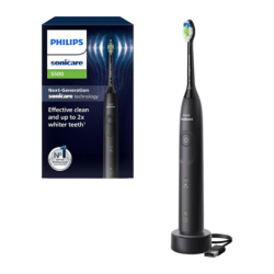 Philips Sonicare 5500 21 jours 2 Modes HX7111/01 Noir Brosse à dents électrique