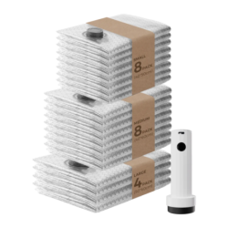 Set de sacs sous vide Flextail NANO BAG Blanc Double fermeture hermétique