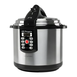 Orbegozo HPE 8075 8L 1400W Noir/Acier inoxydable Cocotte-minute électrique