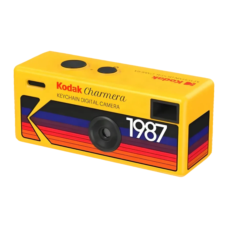 Kodak 1,6MP Porte-clés Jaune MicroSD jusqu'à 128GB Charmera 200mAh Appareil photo numérique pour enfants