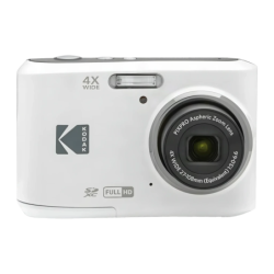Kodak PIXPRO FZ45 Blanc CMOS 1/2,3 pouces Full HD 1080p 16MP zoom optique 4x Appareil photo compact