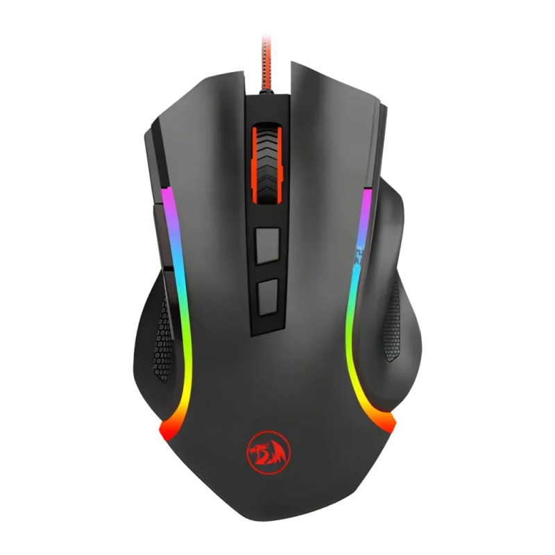 Redragon M607 Griffin RGB 7200 DPI Noir 7 boutons USB 107 g Souris gaming