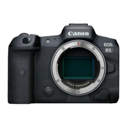 Canon EOS R5 Body Noir Full Frame CMOS 8K 45MP WiFi Bluetooth 4.2 Appareil photo hybride