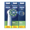 Oral-B CrossAction Pro Pack 9 Brossettes Blanc