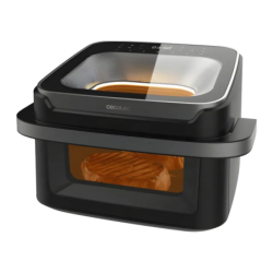 Cecotec Cecofry Advance 10000 Full Vision 10L 2200W 12 programmes Noir double panier écran tactile Friteuse à air