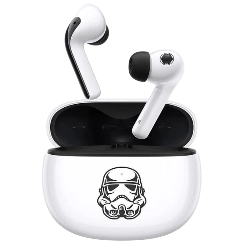 Xiaomi Buds 3 Star Wars Edition Stormtrooper Blanc Bluetooth 5.2 32h IP55 Écouteurs sans fil